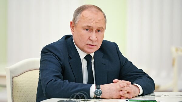 Президент РФ В. Путин - Sputnik Таджикистан
