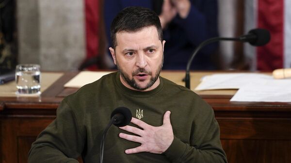 Президент Украины Владимир Зеленский - Sputnik Таджикистан