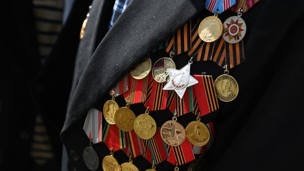 Медали ветерана Великой Отечественной войны - Sputnik Таджикистан