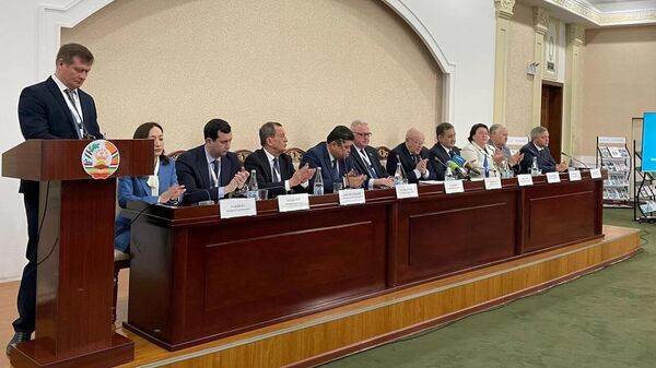 Пресс-конференция, посвященная итогам мониторинга подготовки и проведения выборов в парламент Таджикистана - Sputnik Таджикистан