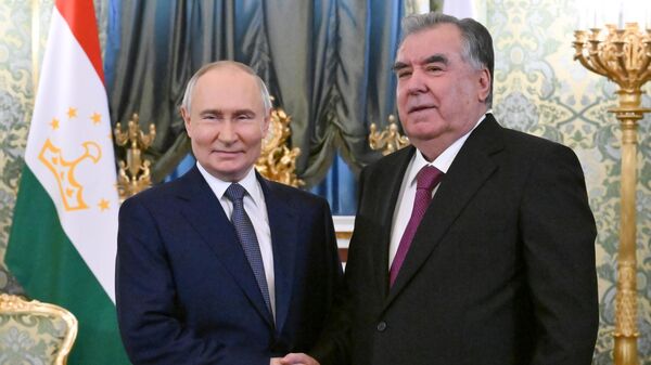 Встреча президента Владимира Путина с президентом Таджикистана Эмомали Рахмоном - Sputnik Таджикистан