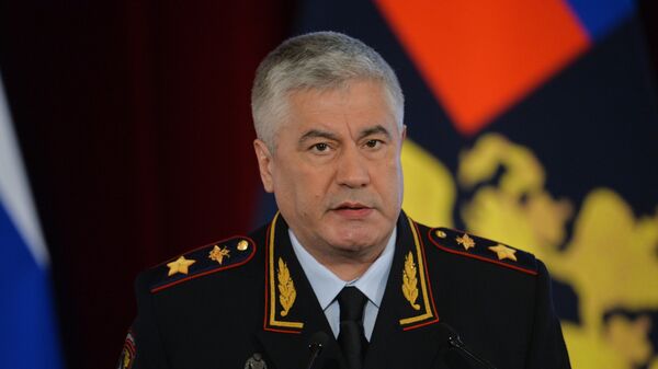 Министр внутренних дел РФ Владимир Колокольцев. Архивное фото - Sputnik Таджикистан