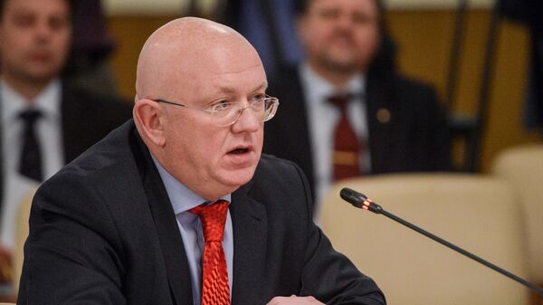 Постоянный представитель Российской Федерации при Организации Объединённых Наций и в Совете Безопасности ООН Василий Небензя - Sputnik Таджикистан