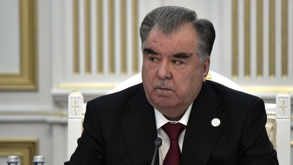 Президент Таджикистана Эмомали Рахмон  - Sputnik Таджикистан
