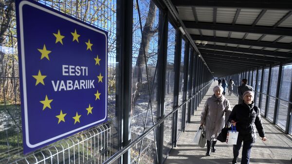 Пешеходный КПП Нарва-2 открылся на границе РФ и Эстонии - Sputnik Таджикистан